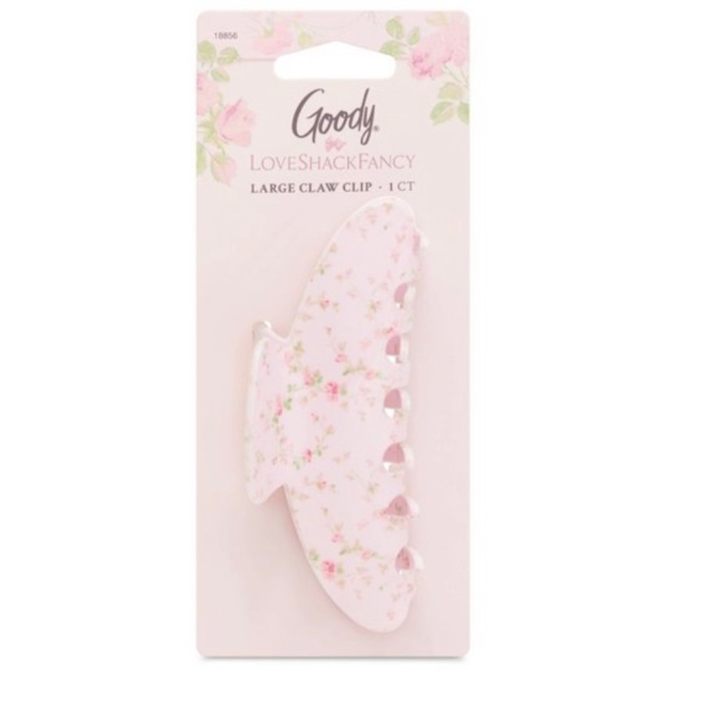 LoveShackFancy large claw clip in English Ivy